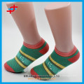 summer fashion new design bright colour stripe knitted ankle socks